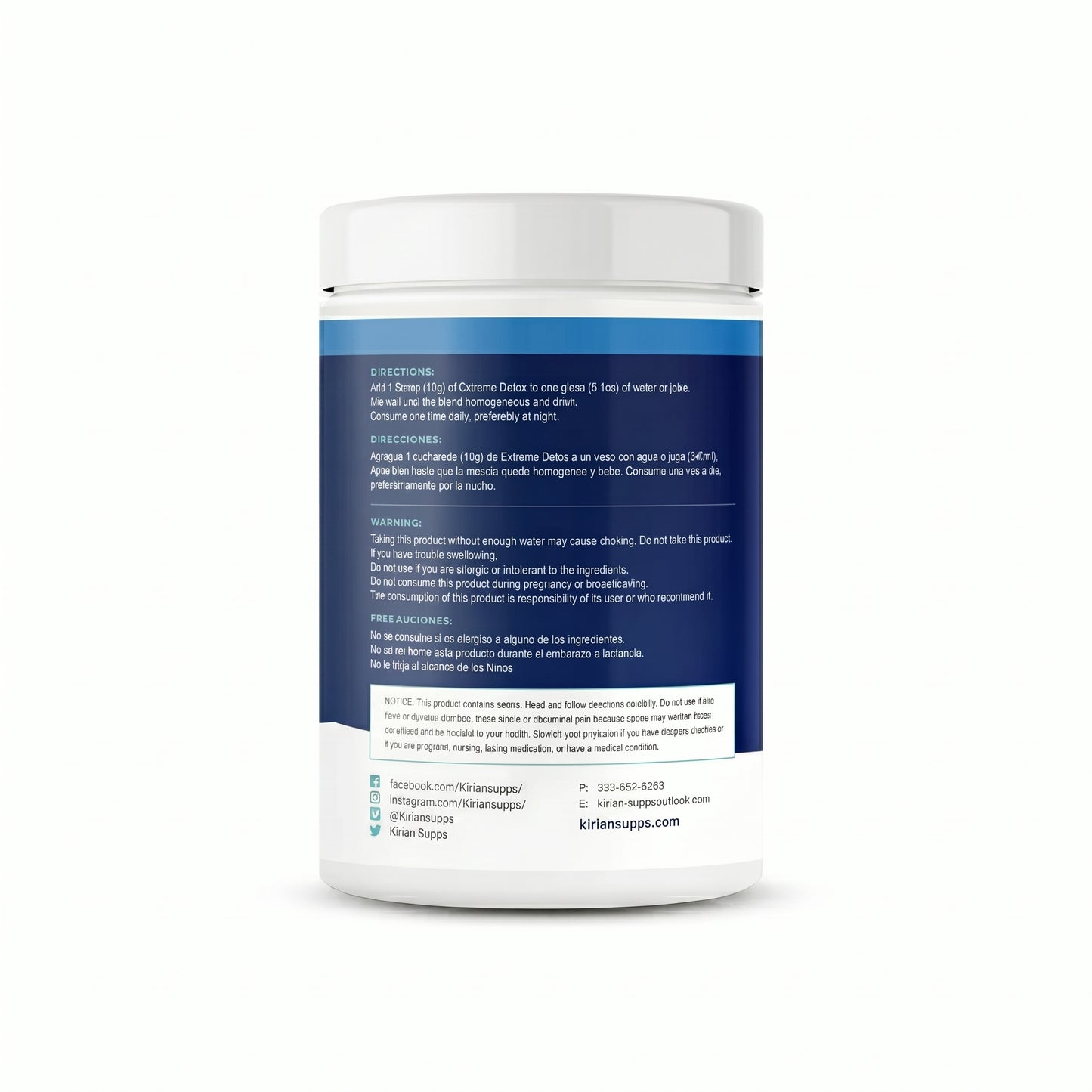 Detox Completo en Polvo